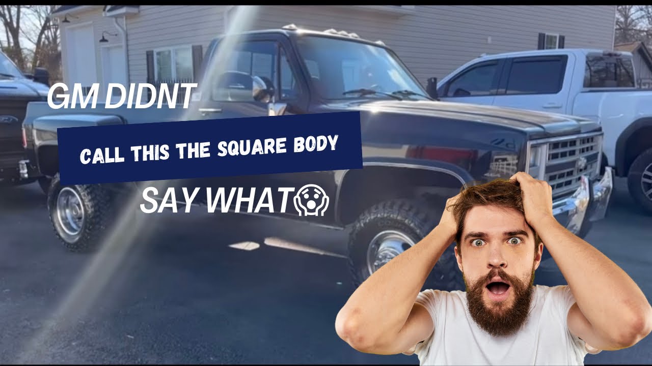 Chevy and GM called the square body truck generation something else! What were they thinking 🤔