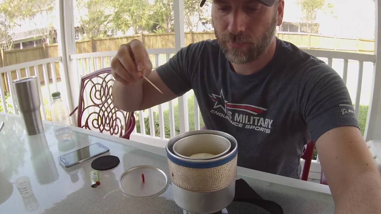 Dry Baking w/ Spiguyver Alcohol Stove