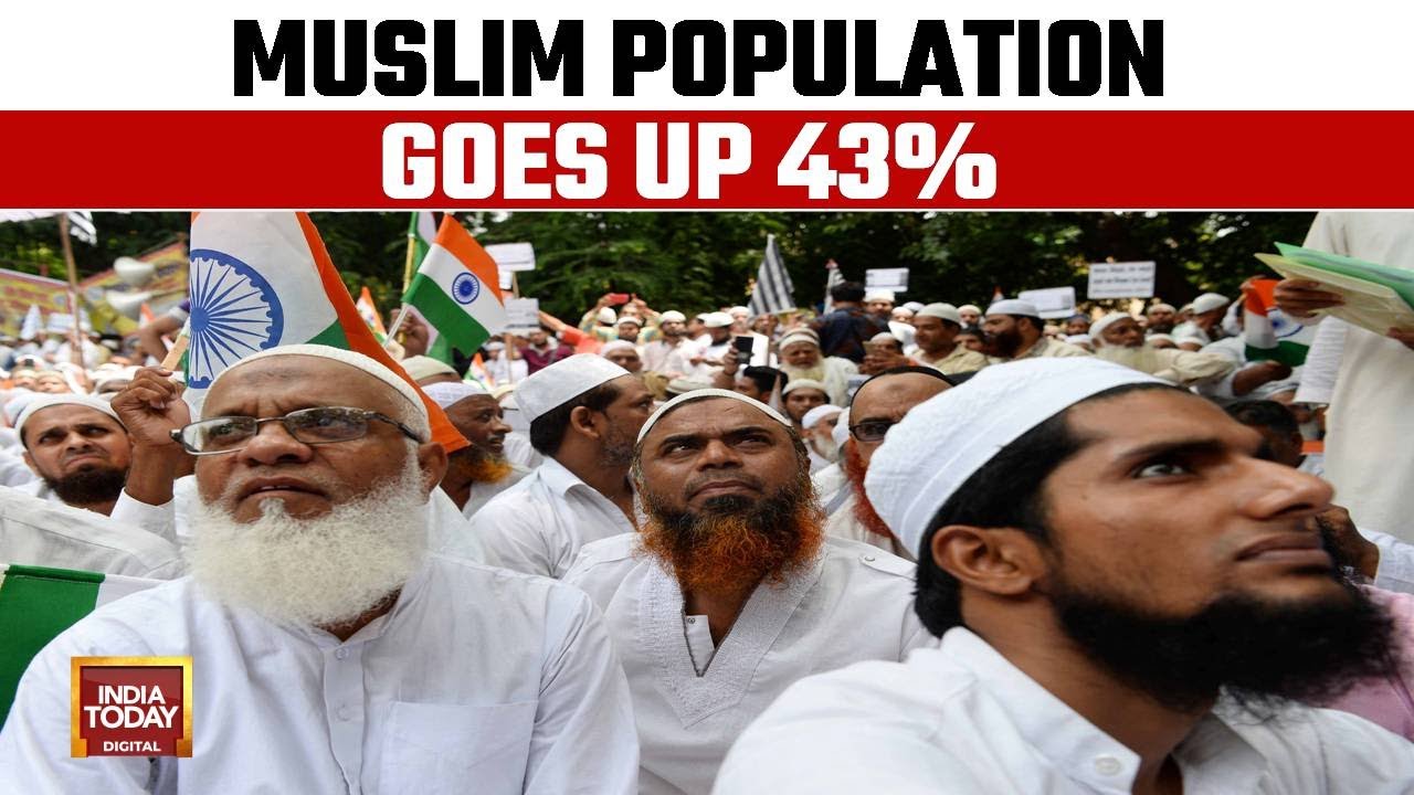 Religion Count Report: Muslim Population In India On The Rise, Goes Up 43% | India Today News