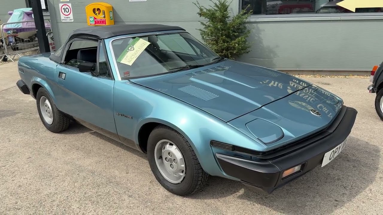 1981 TRIUMPH TR7 CONVERTIBLE | MATHEWSONS CLASSIC CARS | AUCTION: 3, 4 & 5 SEPTEMBER 2025