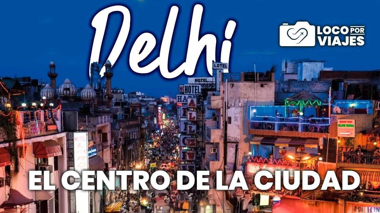 Un paseo en TUC TUC por el centro de DELHI – INDIA | 2ª Temporada | Ep.1