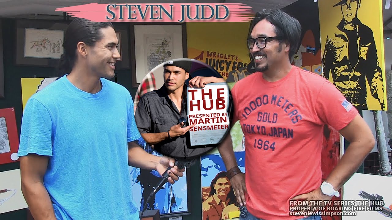 Steven Paul Judd talks about Indian Market to Martin Sensmeier - The Hub TV series