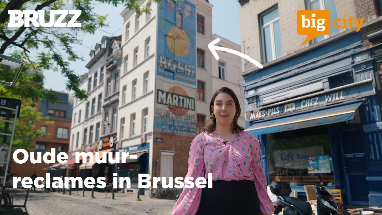 Bestaan er nog veel oude muurreclames in Brussel? | BRUZZ #bigcity