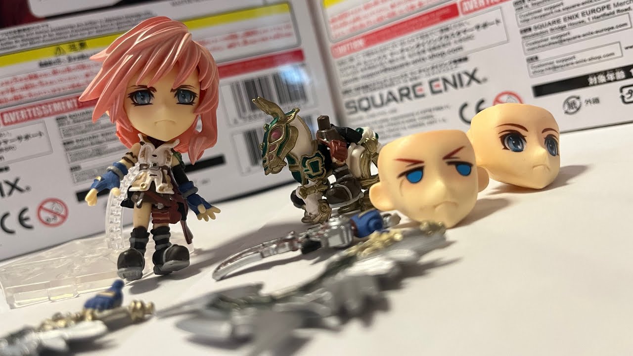Обзор мини-фигурки Молнии из Final Fantasy от Trading Arts Kai