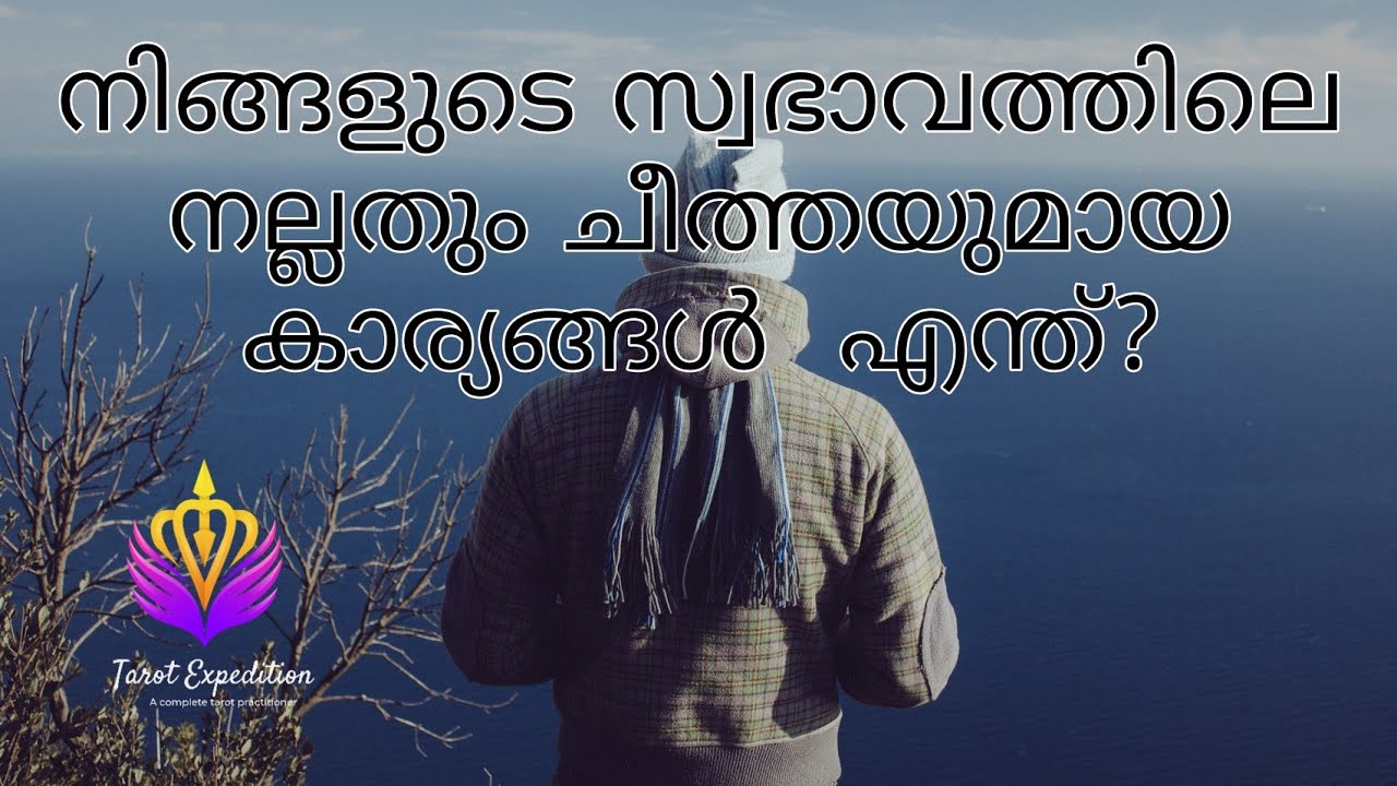 who are you ? your negatives and positives traits- നിങ്ങൾ അരാണ്? #malayalam #tarotcardreading