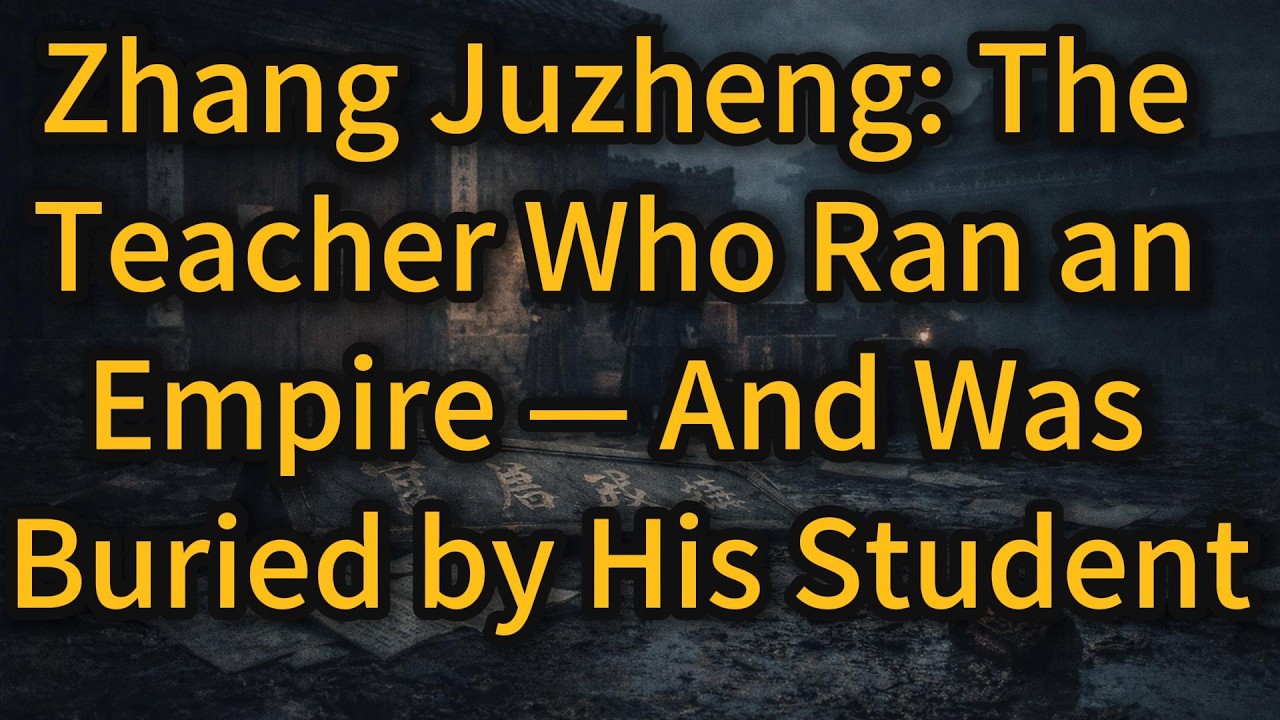 Zhang Juzheng: The Teacher Who Ran an Empire — And Was Buried by His Student