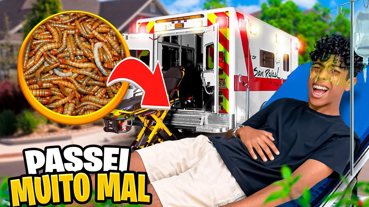 GABRIEL ESTÁ PASSANDO MUITO MAL!! *ele comeu algo terrível