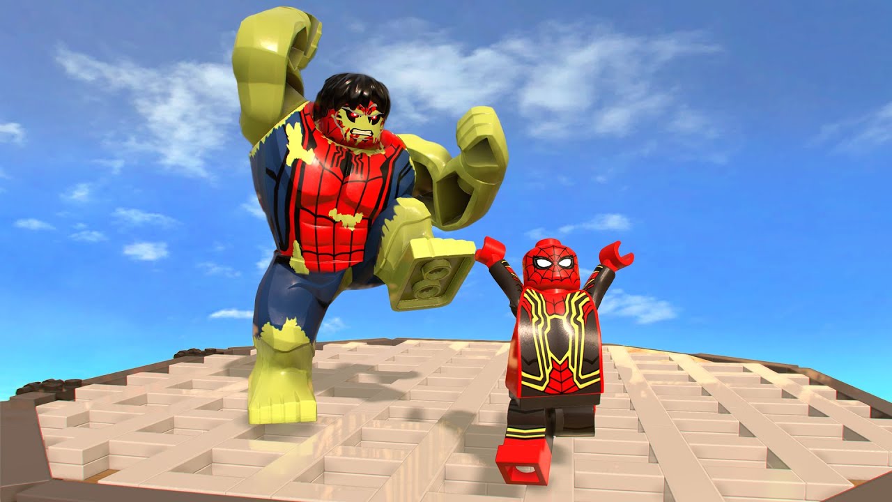 HULK-SPIDERMAN SMASH SPIDERMAN INFINITY WAR - EPIC BATTLE
