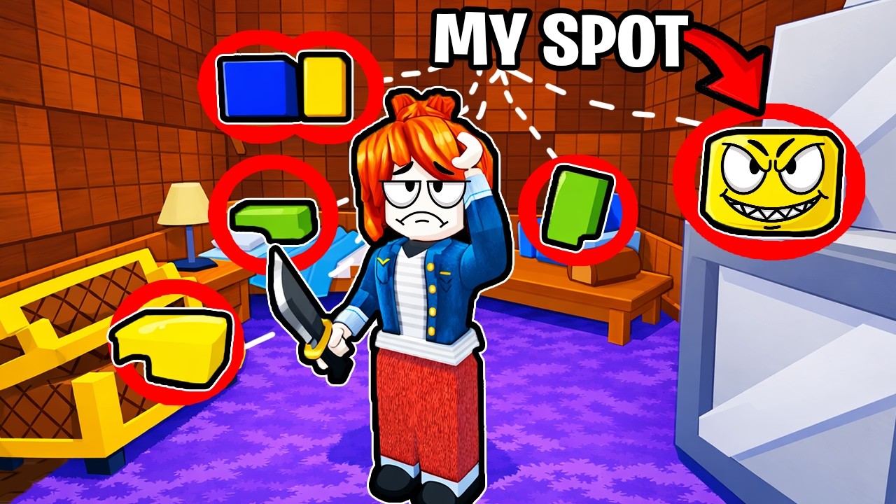 Как найти безумные места в Roblox, где можно спрятать части тела...