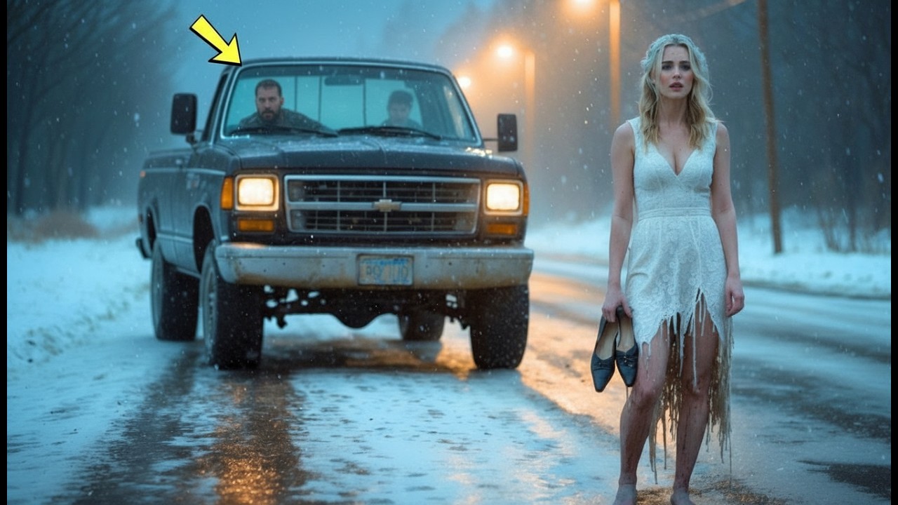 He Picked Up a Bride Running Barefoot in a Torn Dress—She Was Escaping a Millionaire…