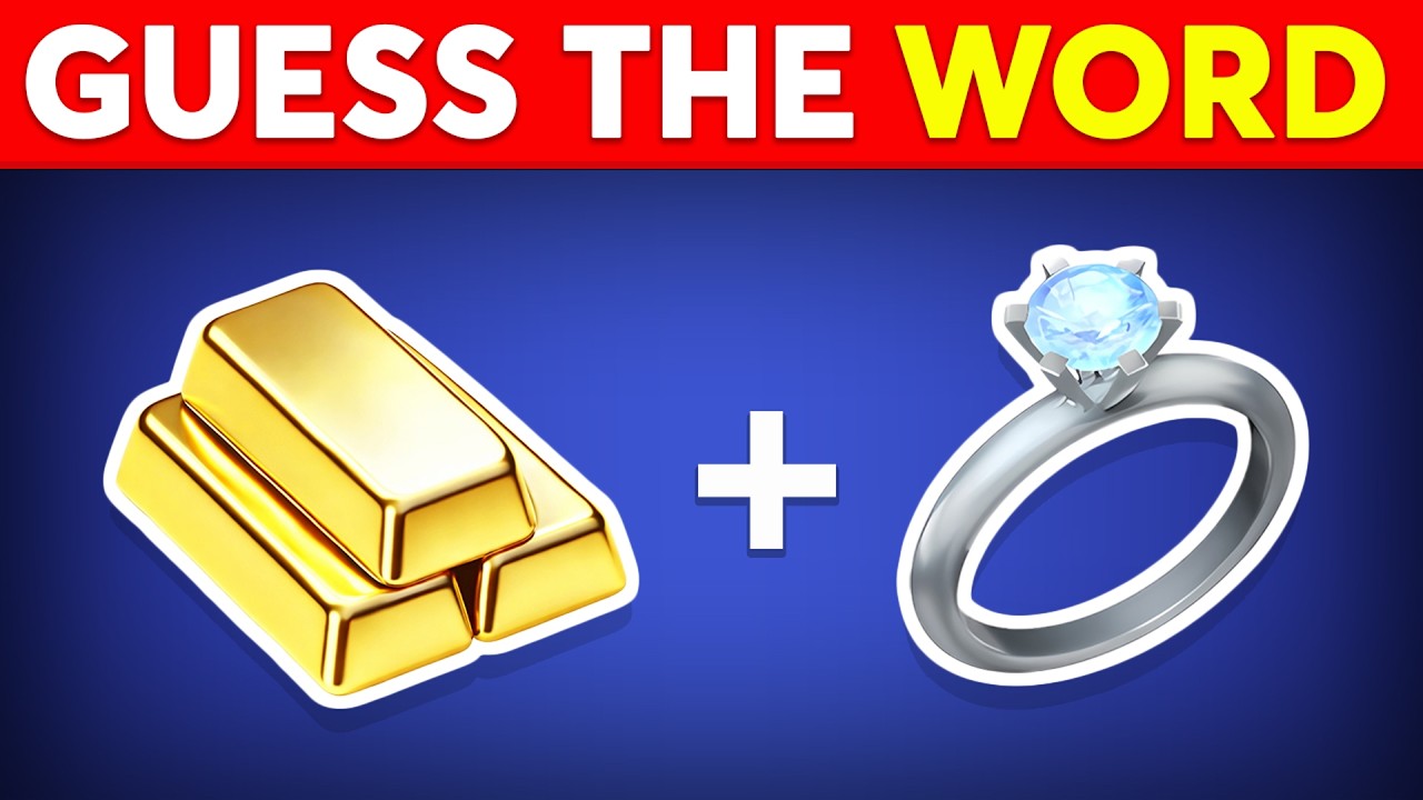 Guess The WORD By Emojis? 🤔💡 Emoji Quiz 2026