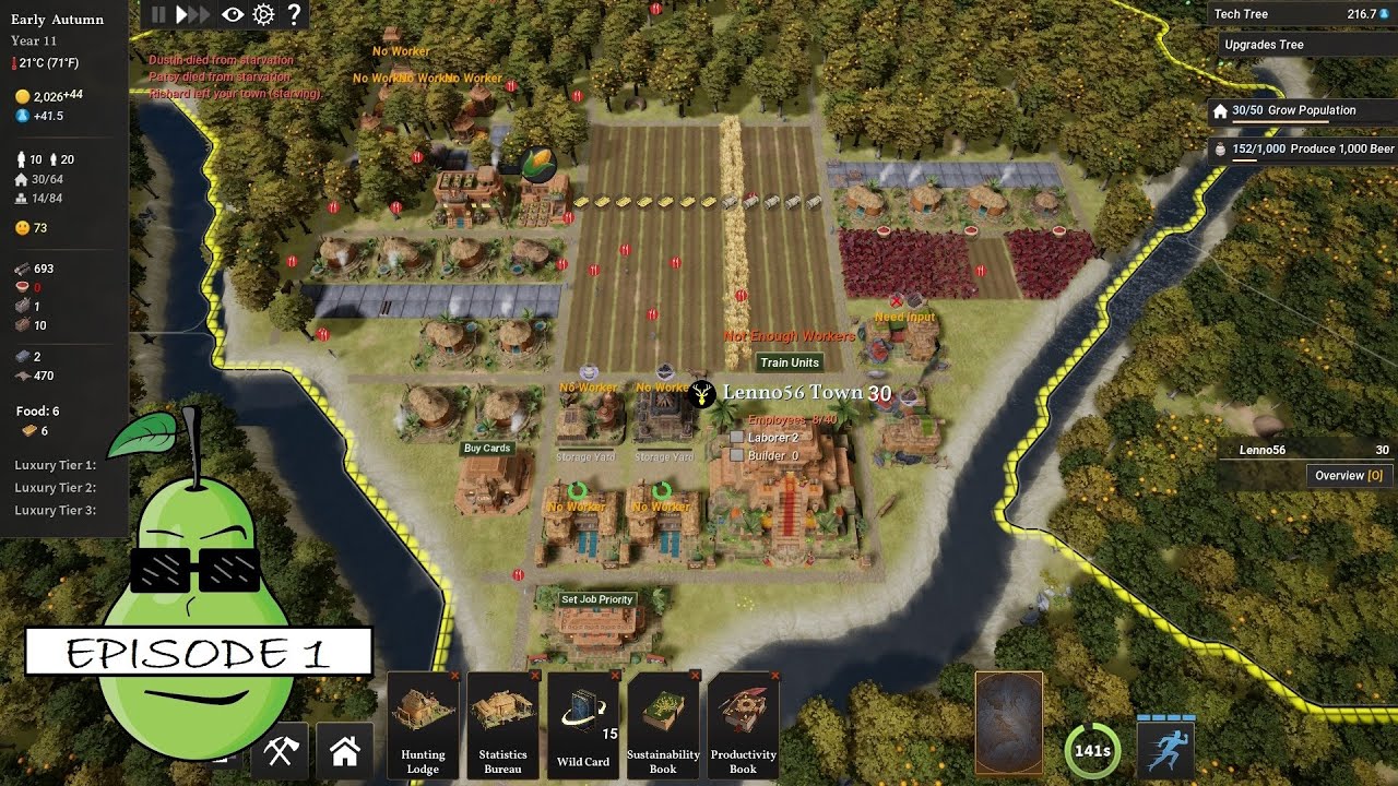 Kingdoms Reborn: Aztec Playthrough Episode 1