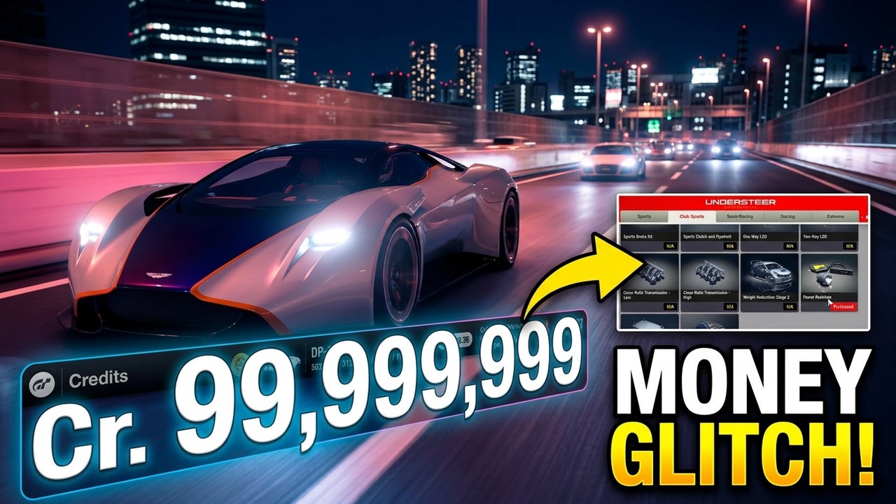 Gran Turismo 7 - THE BEST GT7 MONEY GLITCH WORKING RIGHT NOW | TOKYO ESPRESSWAY GT7 MONEY GLITCH