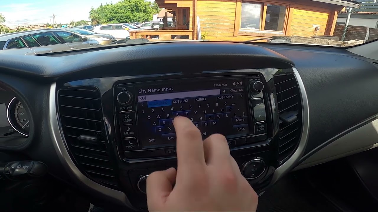 How to Set Destination in Map in Fiat Fullback ( 2016 &ndash; 2018 ) - Start Route in Navigation