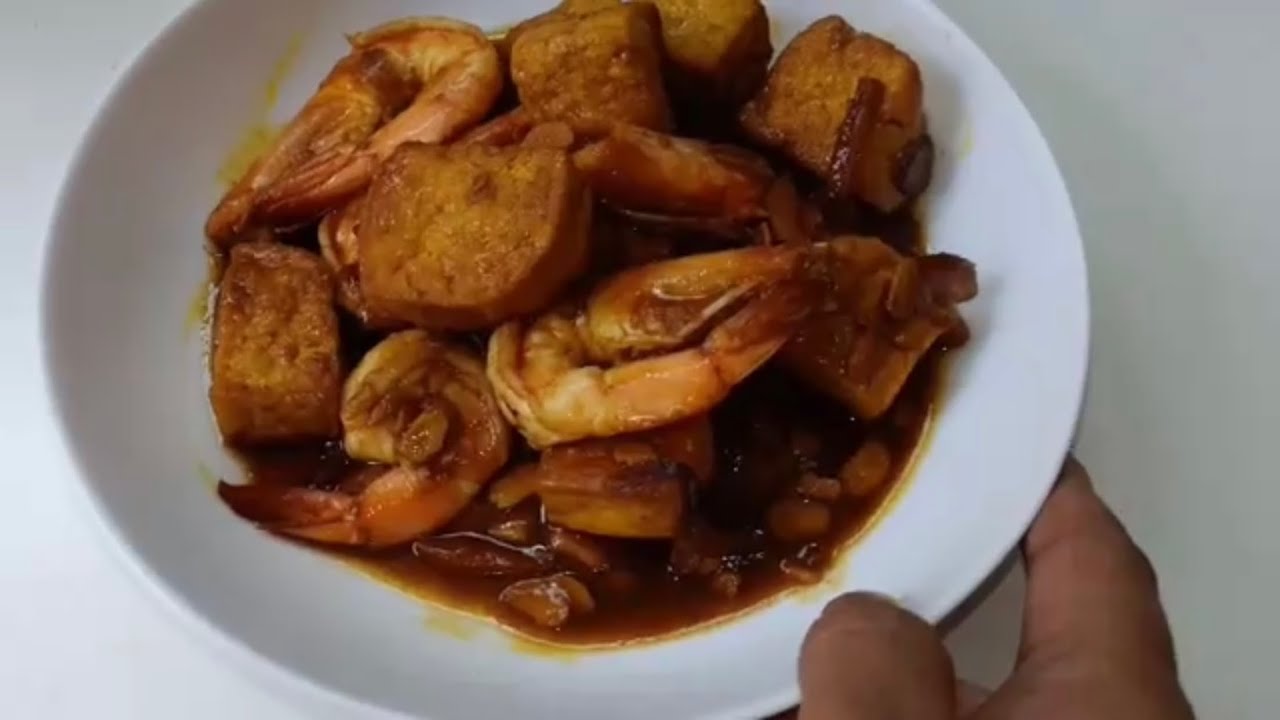 Masak Apa Masak Mystyle Udang Taucho Kicap (Taucho black suace)
