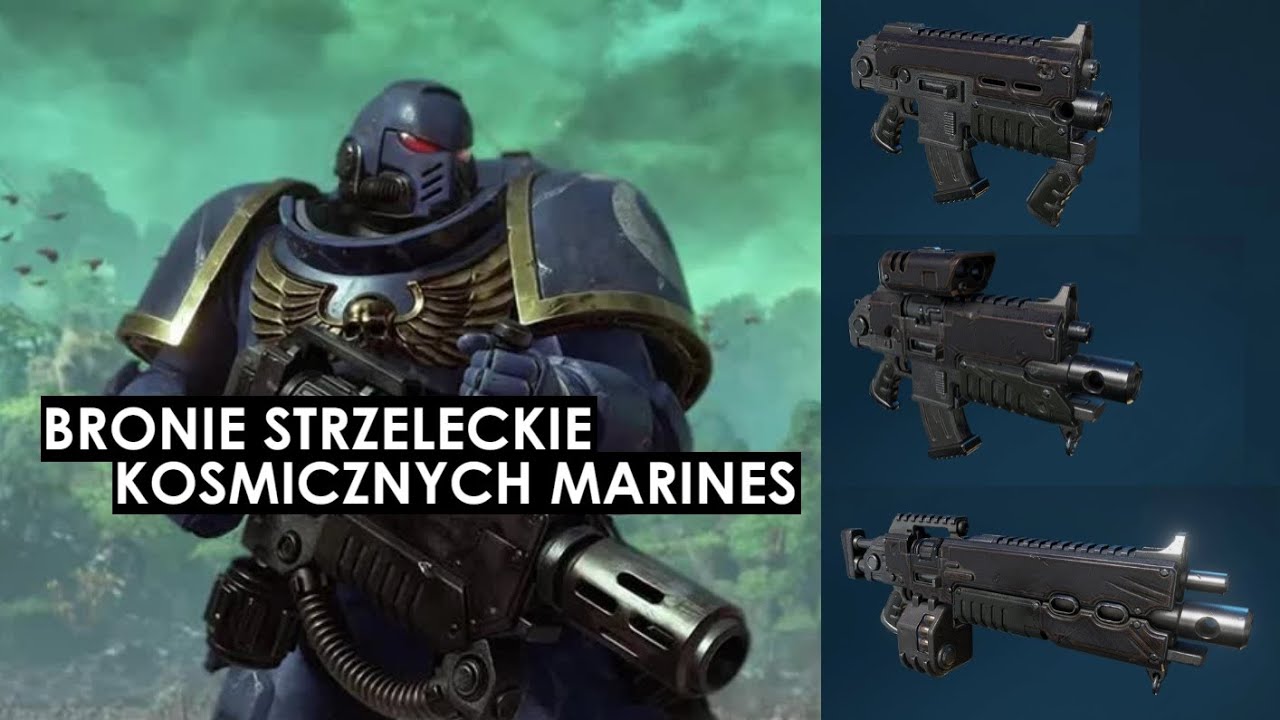 Bronie Strzeleckie Kosmicznych Marines - czyli boltery i wszystko inne  __Warhammer 40.000 Lore