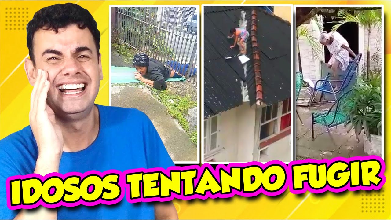 IDOSOS TENTANDO FUGIR DA QUARENTENA #01 - Fubá online