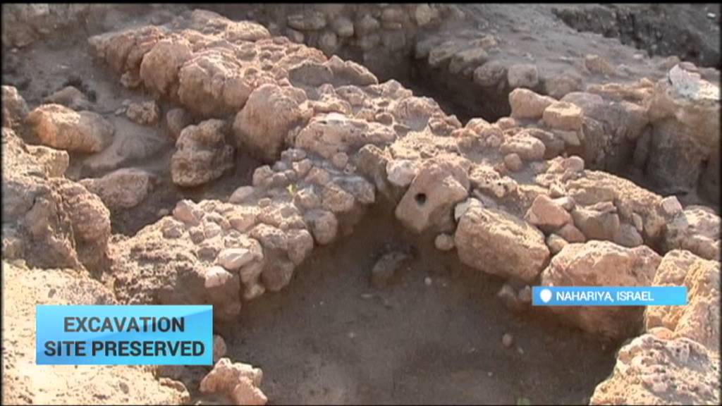 Israeli Excavation Site: Ancient citadel to be incorporated into high-rise construction