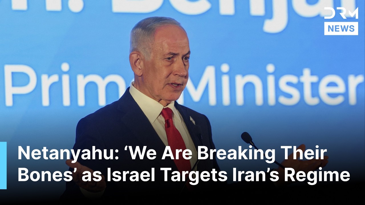 BREAKING: Netanyahu: &ldquo;We Are Breaking Their Bones&rdquo; as Israel Targets Iran&rsquo;s Regime | AH1B