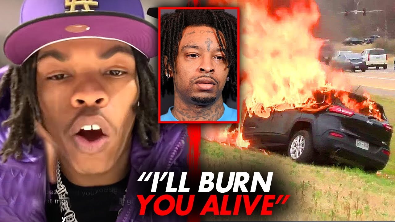 Lil Baby посылает ужасающее сообщение 21 Savage за убийство Lil Marlo..