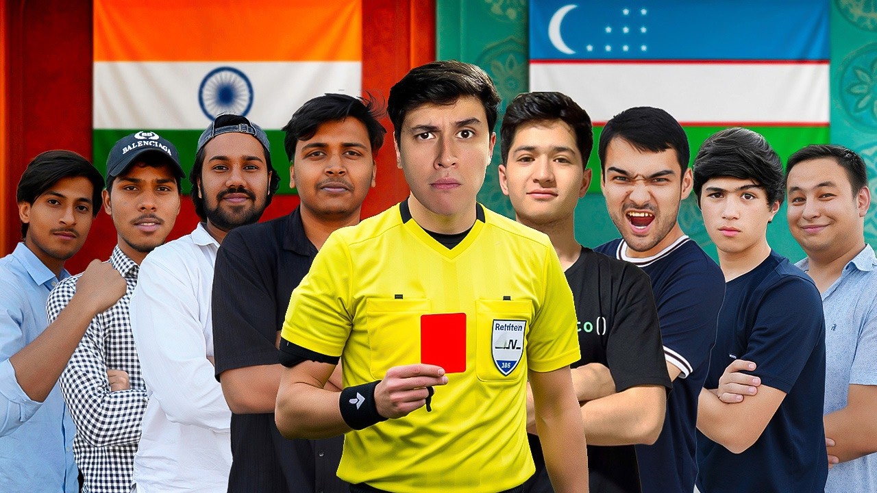 O‘zimizni 5 ta O'ZBEK 🇺🇿 5 ta HINDNI 🇮🇳 Mag‘lub Eta Oladimi? 🤔🔥