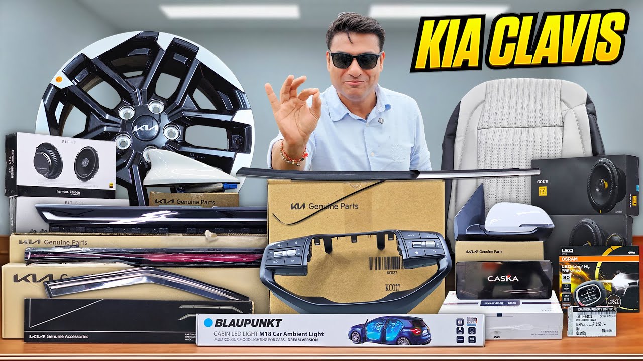 KIA CLAVIS от базовой до верхней комплектации с ценами💰 и всеми оригинальными аксессуарами🔥 МОДИФ...
