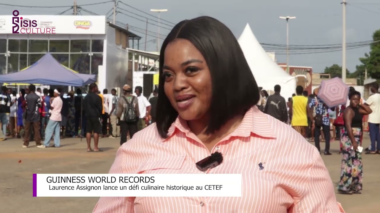 GUINNESS WORLD RECORDS/ LAURENCE ASSIGNON  LANCE UN DEFI CULINAIRE HISTORIQUE AU CETEF