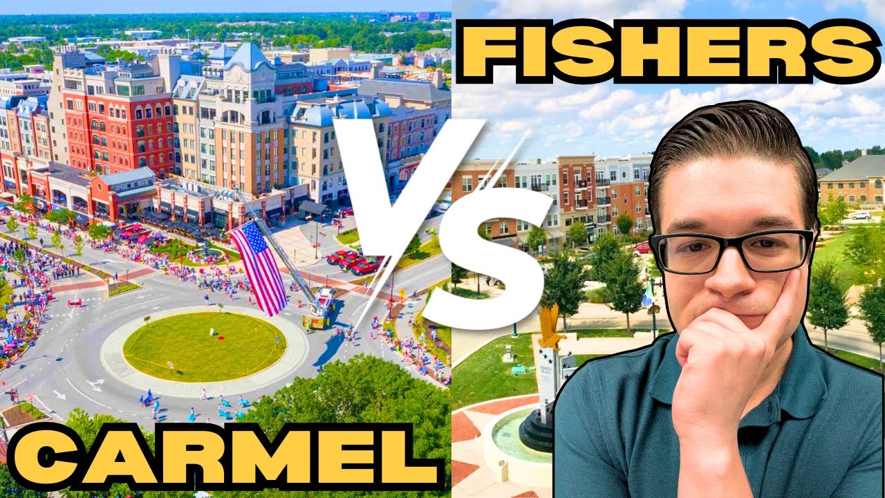 CARMEL Indiana Vs FISHERS Indiana | TOP 5 DIFFERENCES