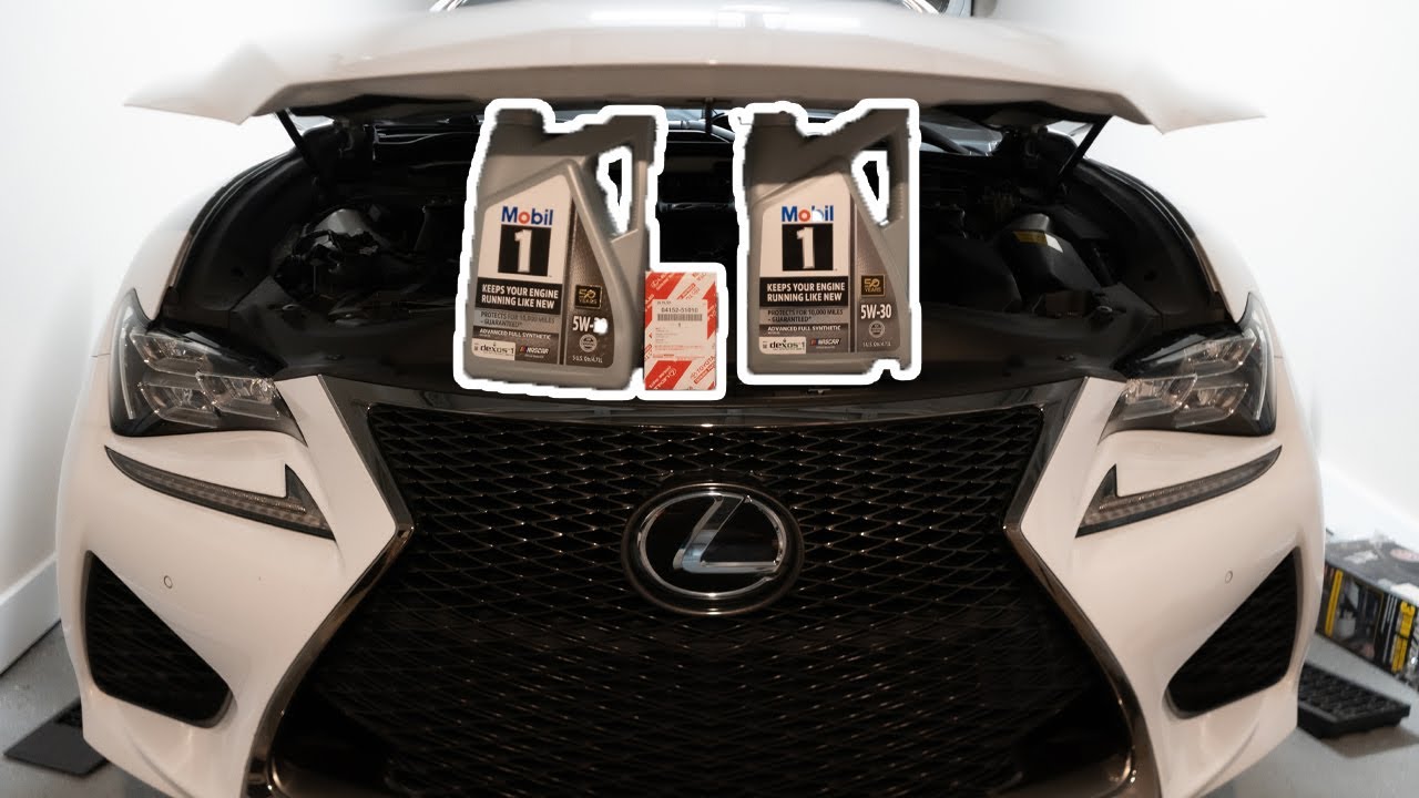 My 30k Maintenance Interval on my RCF: Oil Change