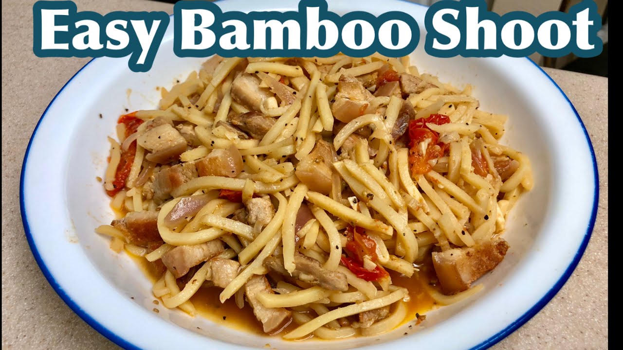 How to cook Canned Bamboo shoot | TryEats