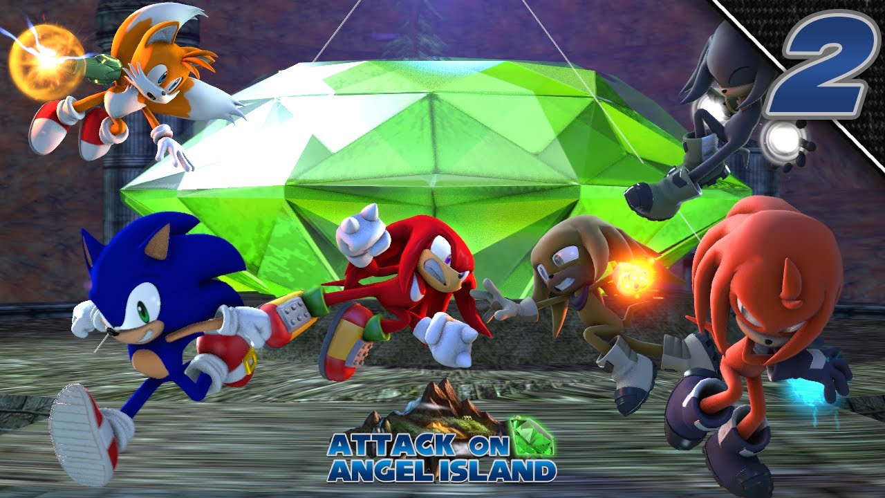 Attack on Angel Island | Act 2 |  Sonic SFM Animation | 4KHD