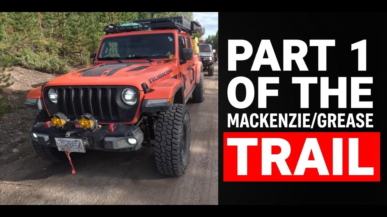 Epic Off-Road Adventure Begins Now! Part 1 of the Mackenzie/Grease trail!