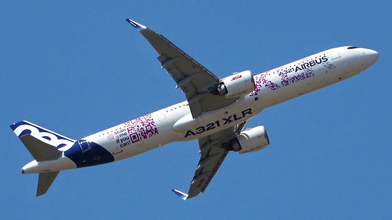 Airbus A321XLR Display! Paris Le Bourget Air Show 2023