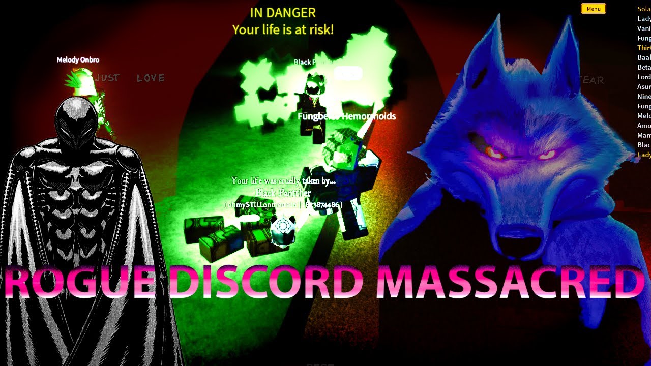 i failed at snaking so we massacred the Rogue Lineage Discord