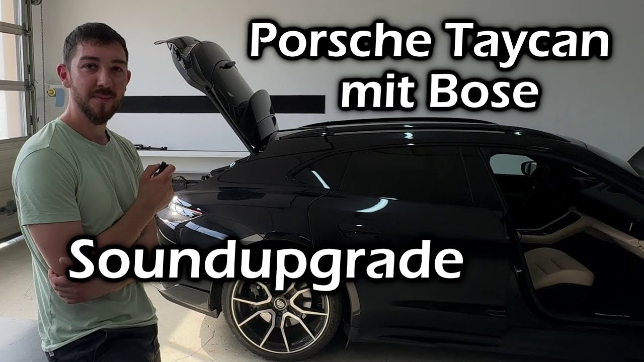 Porsche Taycan Soundupgrade -  Bose Soundsystem ab Werk