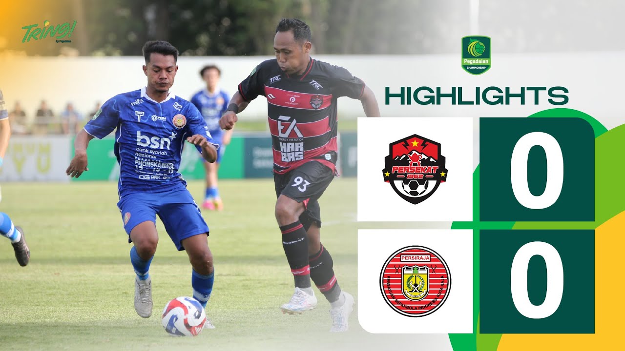 Highlight Pegadaian Championship 2025-26 | Persekat Tegal vs Persiraja Banda Aceh | Pekan 17