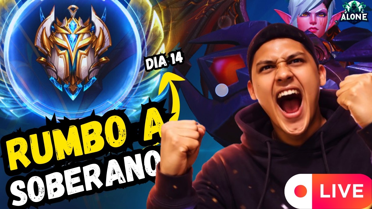 🔥RUMBO A SOBERANO -TOP 10 CON VI - TEMPORADA 20 - WILD RIFT🔥 DIA 14