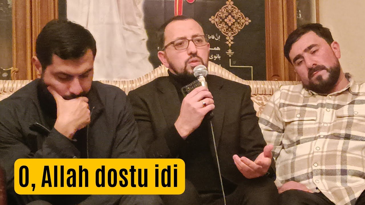 Hacı Şahinin anım mərasimi - Hacı Cavid Pənahlı