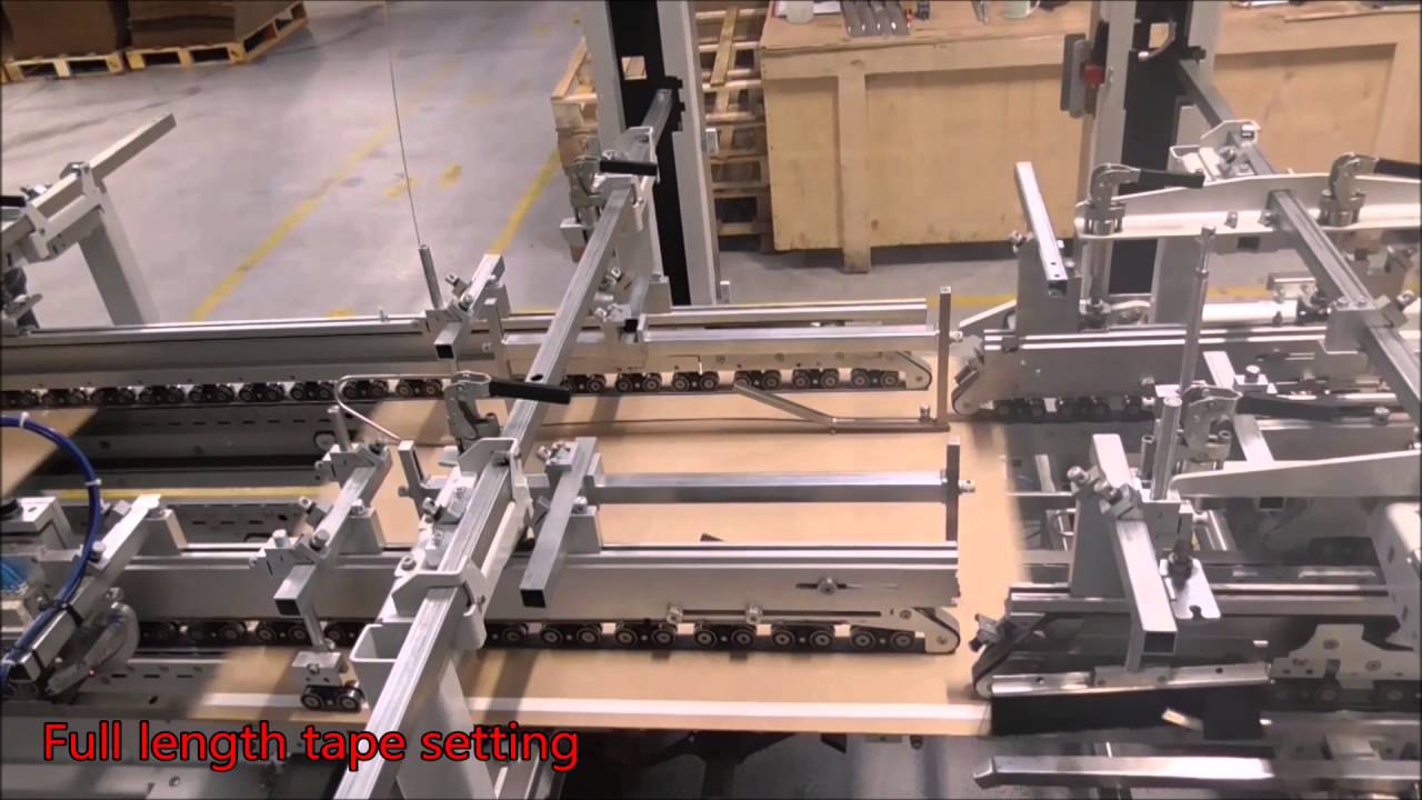 High Speed Box taping Machine
