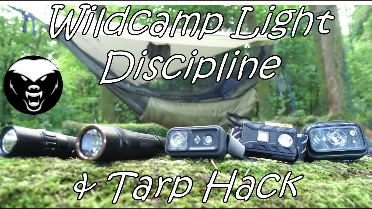 Wildcamp Night Lighting & Tarp Hack