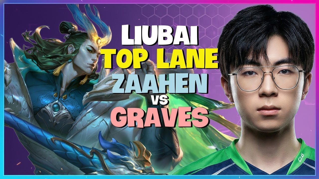 Challenger Liubai: MASTER Top Lane Tactics with Zaahen Flawless Execution (Engsub)
