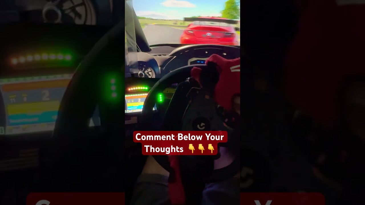 Shoot Me Straight, Was This On Me?🫣 #racing #virtualracing #simracing #simracer #iRacing #gr86