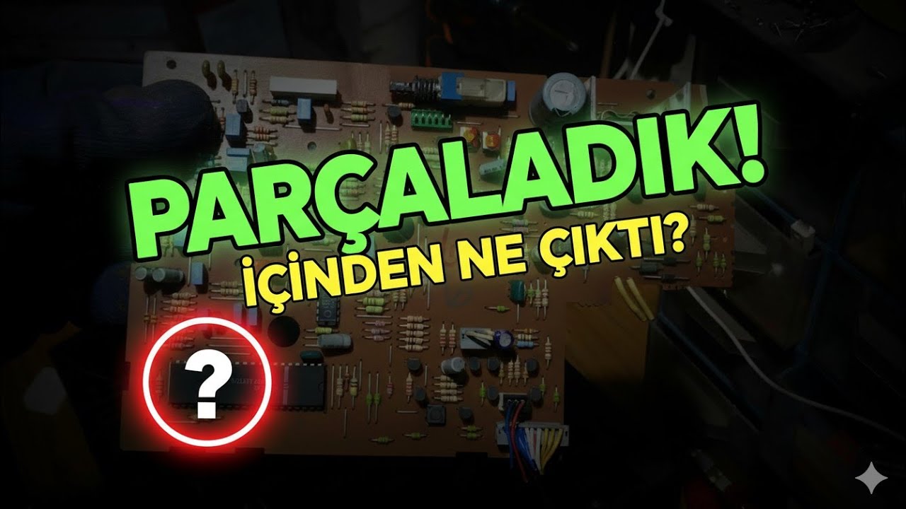 VCD Player parçalandık/Kırdık Parçaladık!