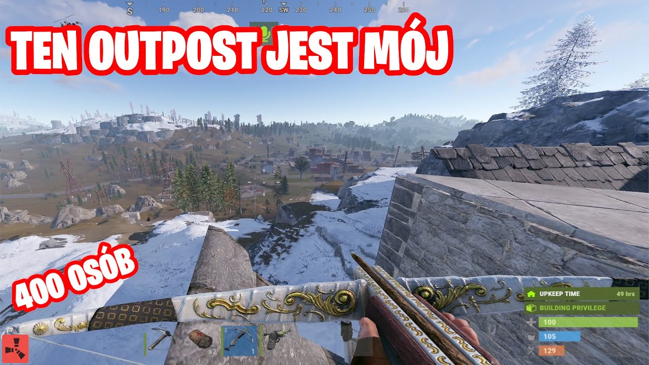 Jak mi poszło SOLO na 400 pop? - Rust Vanilla