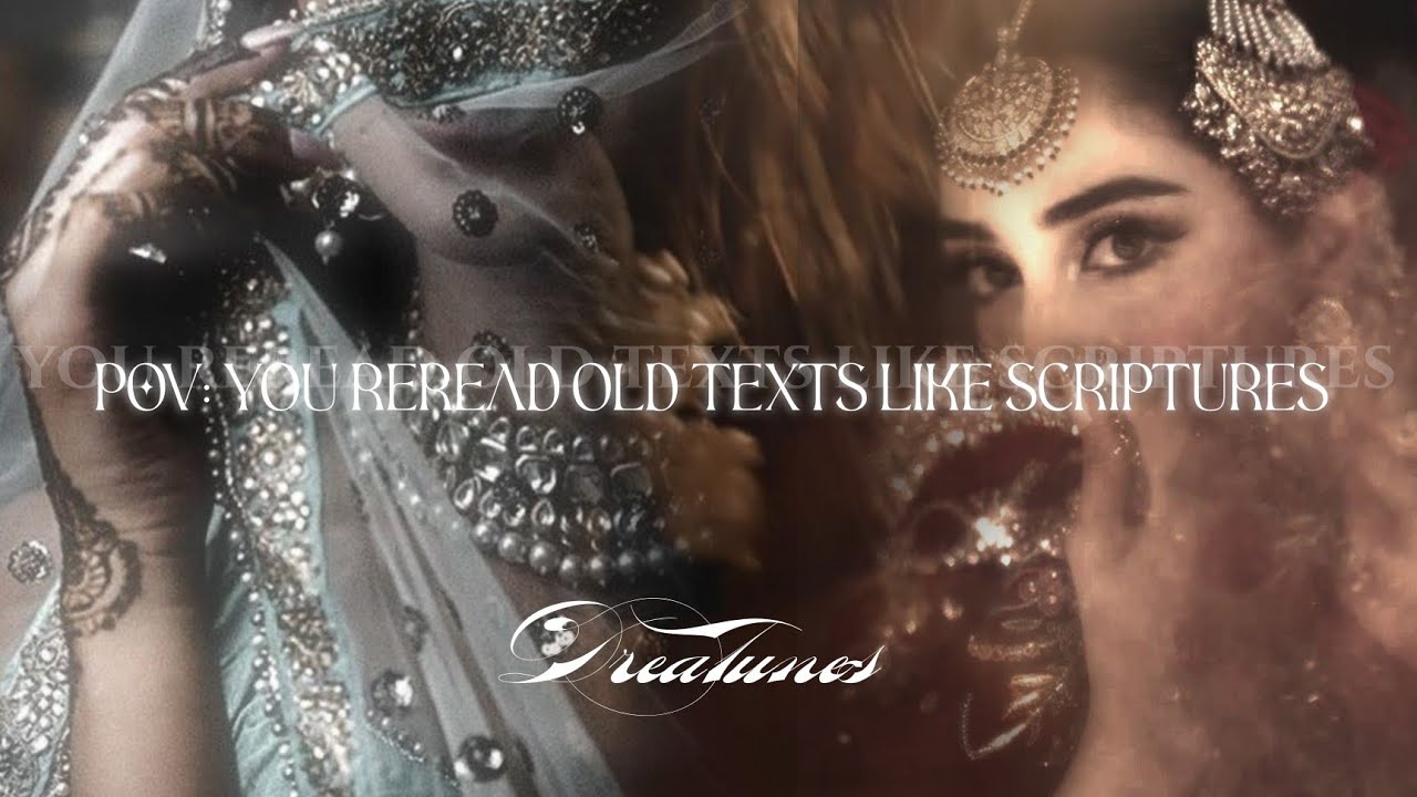 POV: you reread old texts like scriptures