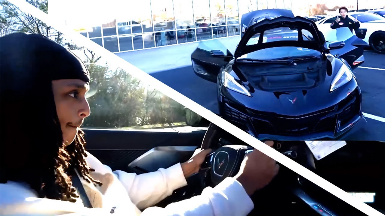 Agent Test Drives a CORVETTE ZRI