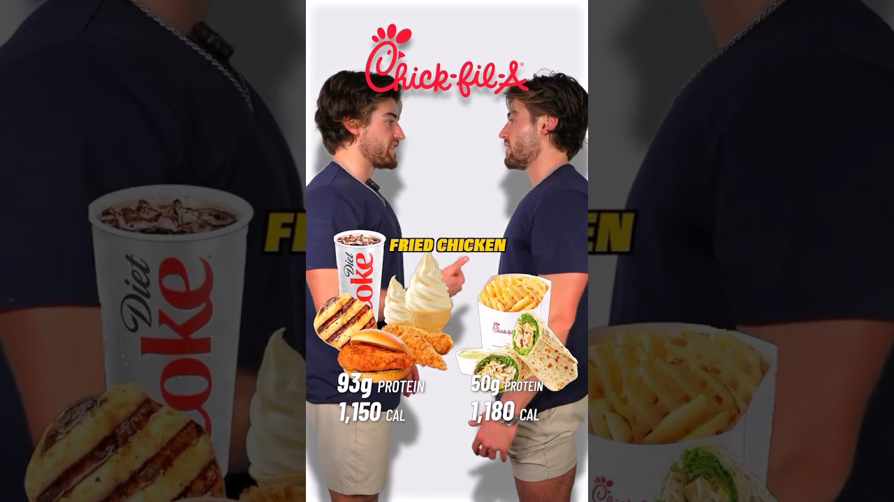 More Protein & Less Calories Fast Food Substitutions🔥