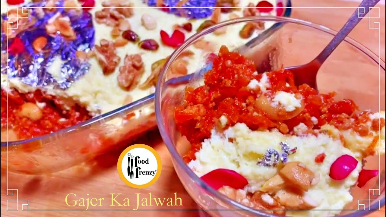 Gajar Ka Halwah Recipe By Food Frenzy |  تحلية بالجزر سهلة | Gajar ka halva banane ka tarika