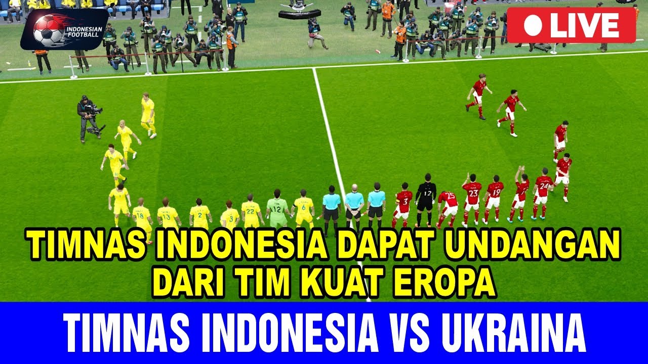 DAPAT UNDANGAN UKRAINA‼️TIMNAS INDONESIA LANGSUNG TERBANG KE EROPA