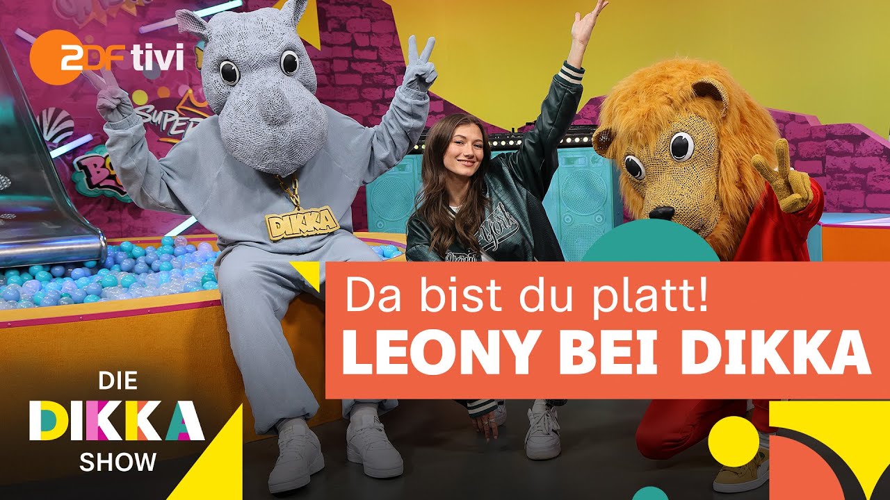 Die DIKKA-Show (ganze Folge) - Leony und Sprachentalent Anastasiia  | ZDFtivi
